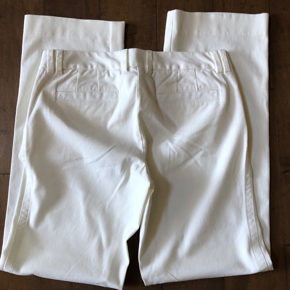 J. CREW CITY-FIT PREMIUM TWILL CHINO sz 8 - Picture 3 of 4